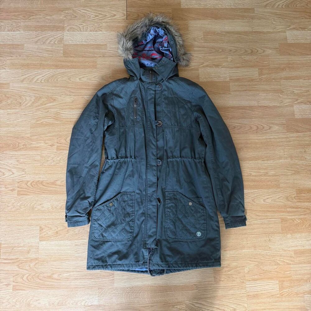 Element Women's Grey and Khaki Jacket